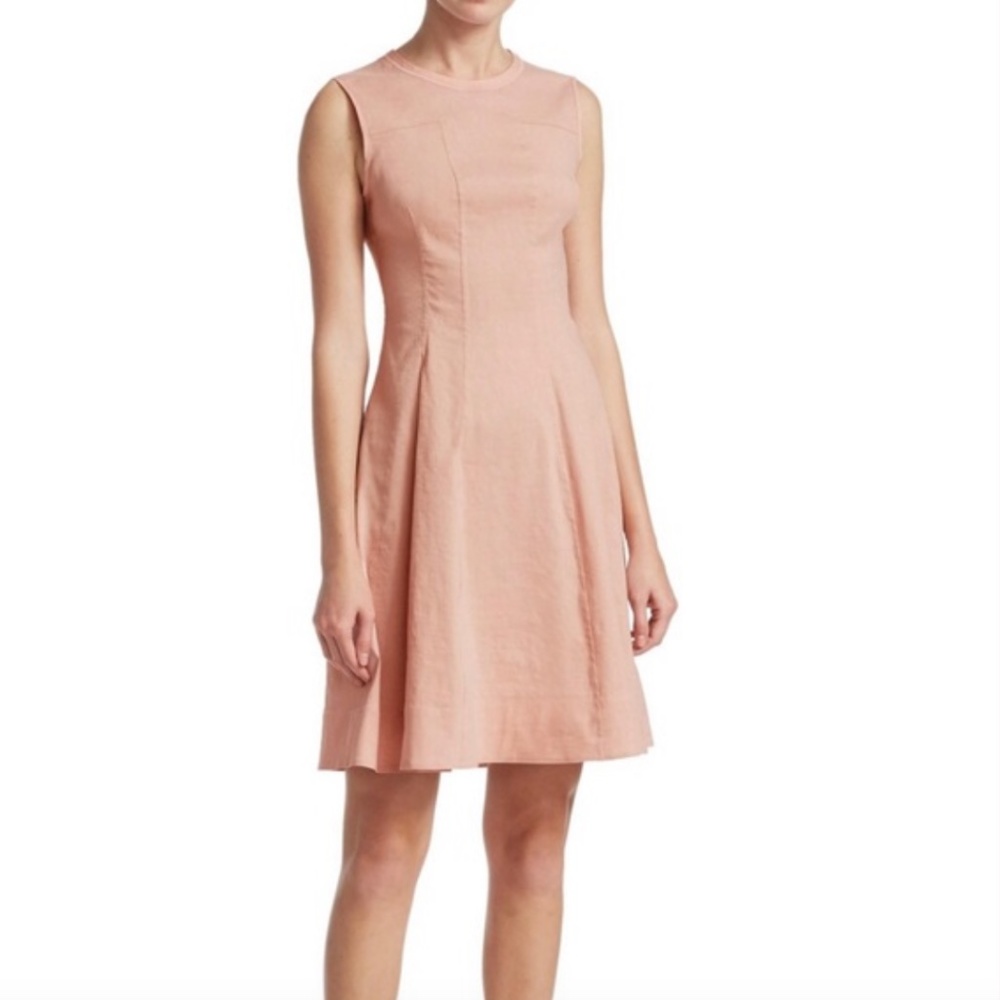 THEORY MODERN TEA DRESS ORGANIC CRUNCH Wash Dress